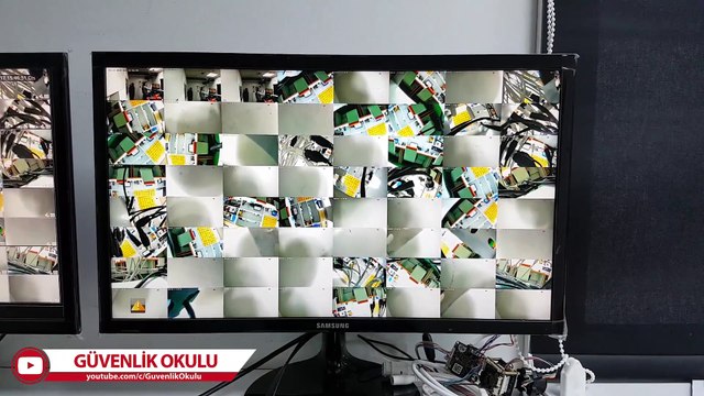 64 Kanal DVR Kayıt Cihazı & 64 Adet Kamera ile Performans Testi !