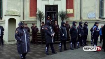 Report TV - Naftëtarët e ARMO protestë në Tiranë, kërkojnë pagat