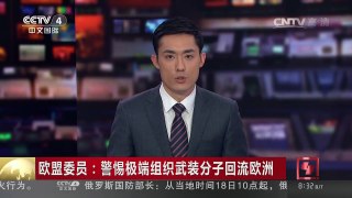 [中国新闻]欧盟委员：警惕极端组织武装分子回流欧洲