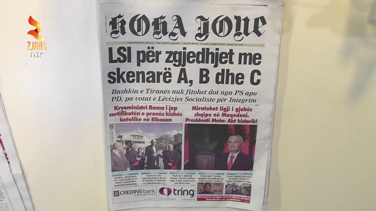 Shtypi I Dites 15 Mars 2018