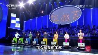 [2016汉语桥]知识会 闯关题 | CCTV-4
