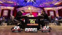 Fantastic poker duel of Daniel Negreanu against Phil Laak