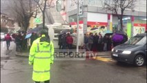 Simpatizantët në protestë kundër arrestimit të kryebashkiakut të Lezhës