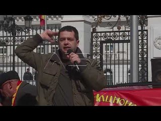 Protestat para Qeverisë kundër ligjit të gjuhëve