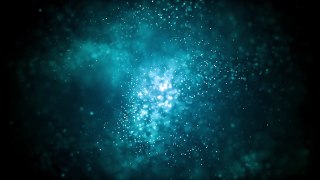 Light Illuminating Blue Glitter Particles _ 4K Relaxing Screensaver-2018