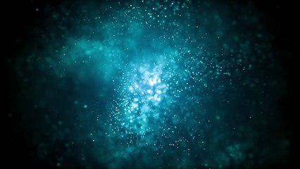 Light Illuminating Blue Glitter Particles _ 4K Relaxing Screensaver-2018