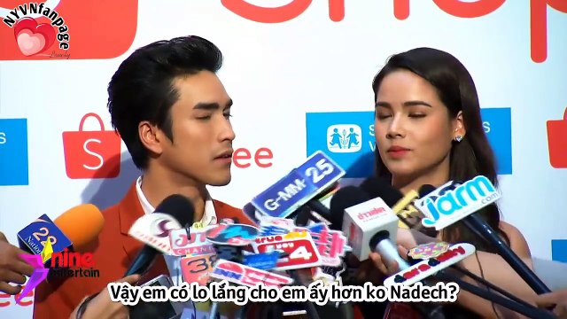 [vietsub] Nadech công khai thừa nhận yêu Yaya, cùng nhau dẹp bỏ mọi tin đồn - interview 28.03.18