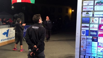 L'arrivée de la première femme à l'ultra Trail de Baïgorry, Joceline Pauly