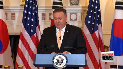Seoul's FM meets U.S. Secretary of State to share details on recent meetings, prepare for upcoming summits