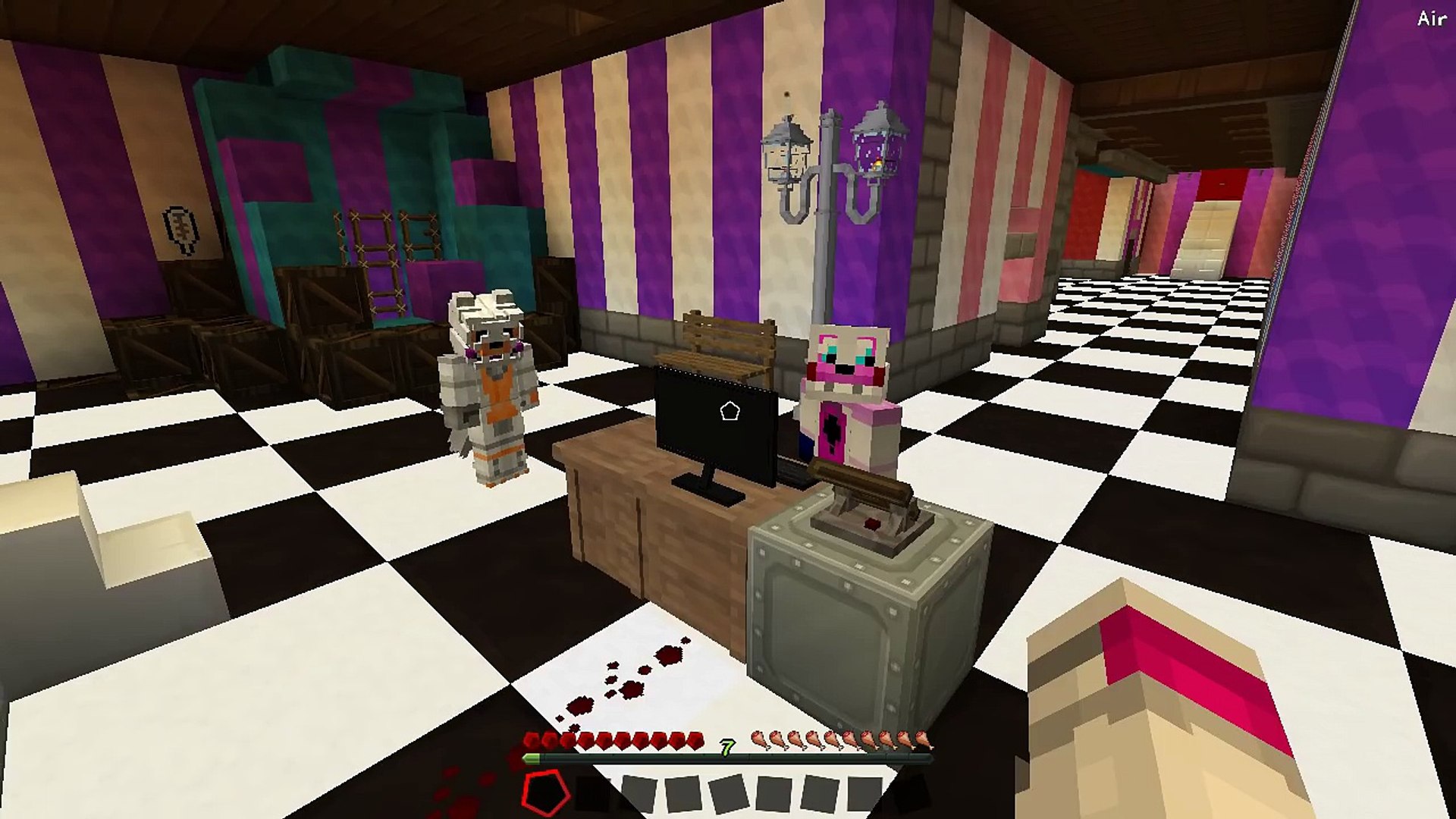 Minecraft Fnaf Lolbit And Funtime Foxy Fuse Minecraft Roleplay