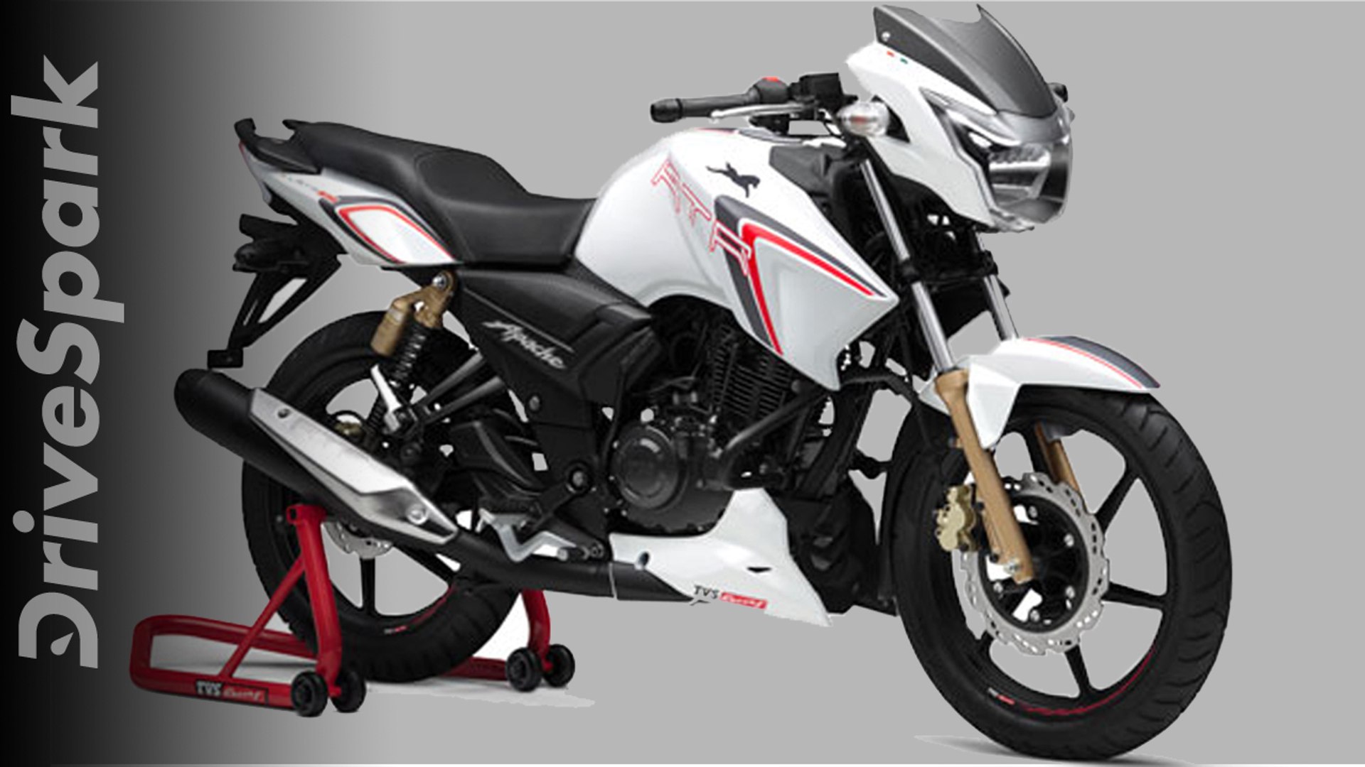 Tvs Apache Rtr 180 Race Edition A Quick Glance Video Dailymotion