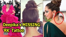Deepika Padukone's MISSING 'RK' Tattoo at Cannes