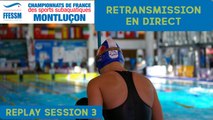 Championnats de France FFESSM 2018 - NAGE AVEC PALMES - SESSION 3