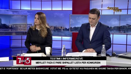 7pa5 - Testimi i infermierëve - 20 Mars 2018 - Show - Vizion Plus