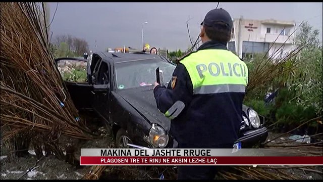 Plagosen tre të rinj në aksin Lezhë-Laç - News, Lajme - Vizion Plus