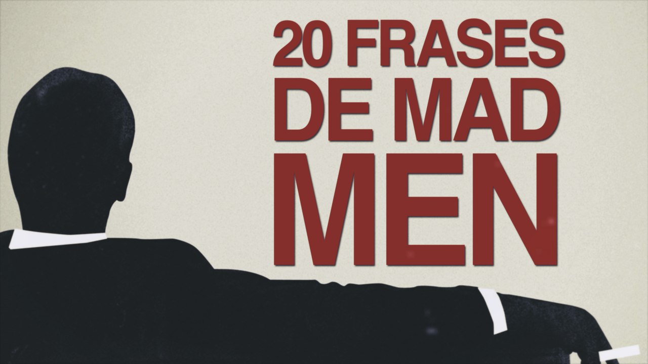 20 Frases de Mad Men para los fans de la serie 