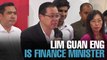 NEWS: Lim Guan Eng is Finance Minister