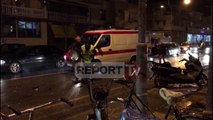 Report TV - Shkodër, mjeti humb kontrollin, aksidentohet drejtuesi