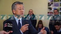 AMBASADORI AMERIKAN DONALD LU NE ZYREN E BERISHES - News, Lajme - Kanali 7