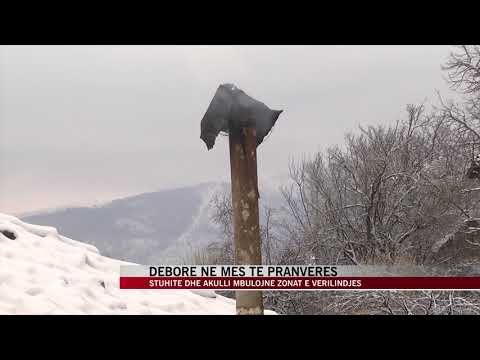 Dëborë në mes të pranverës - News, Lajme - Vizion Plus