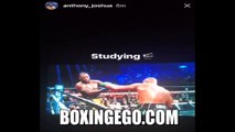 WHOA!!! ANTHONY JOSHUA  STUDYING DEONTAY WILDER TAPES (ORTIZ FIGHT) HINTS AT BEING NEO FROM MATRIX