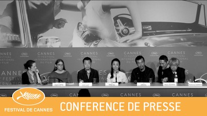 JIANG HU ER NV - CANNES 2018 - CONFERENCE  DE PRESSE- VF