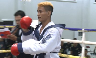 Rivo Kundimang Juara Nasional Kelas Welter Junior