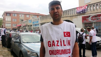 'Gazilik' talebiyle Ankara'ya yürüyorlar - İSTANBUL