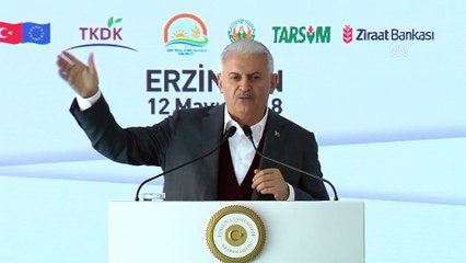 Başbakan Yıldırım: ''16 yıldır kalkınmamızın anahtarı olarak tarımı gördük'' - ERZİNCAN