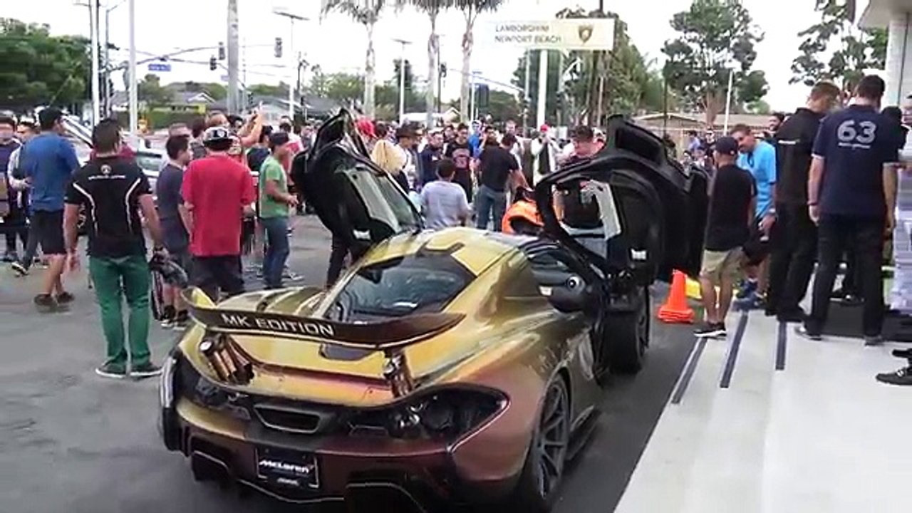 Worlds First Chameleon Paint Carbon Fiber Mclaren P1