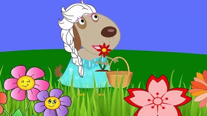 Masha and the Bear Crying Peppa Dog her Lollipop Spiderman vs Frozen Elsa