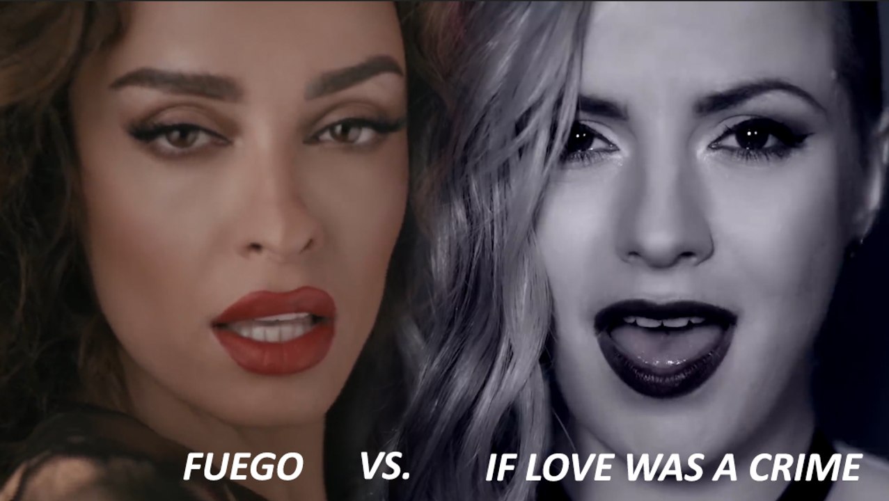 Eleni Foureira Fuego versus Poli Genova If Love Was A Crime MASHUP