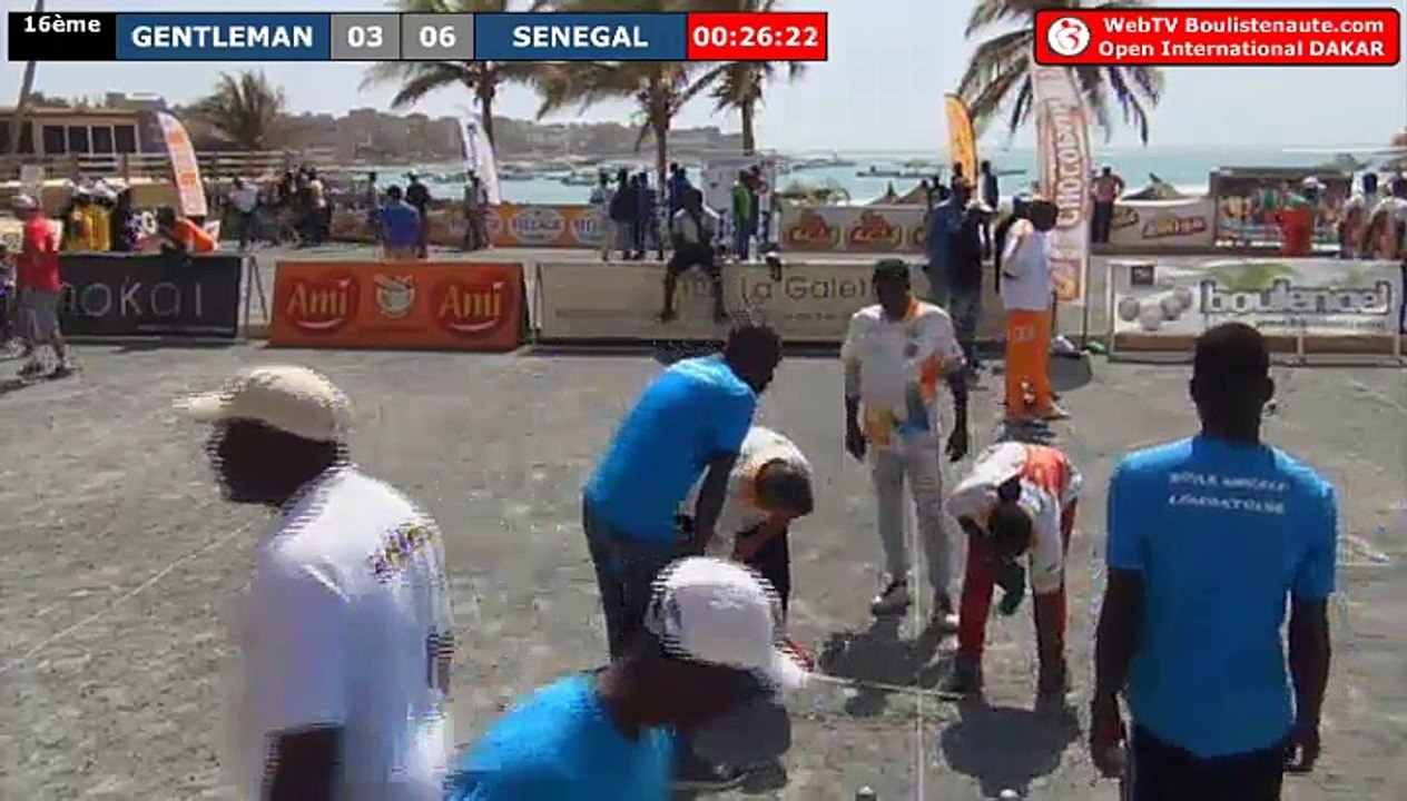 Open International de Dakar (Sénégal) 2018 : 16ème Team Gentleman VS Sénégal