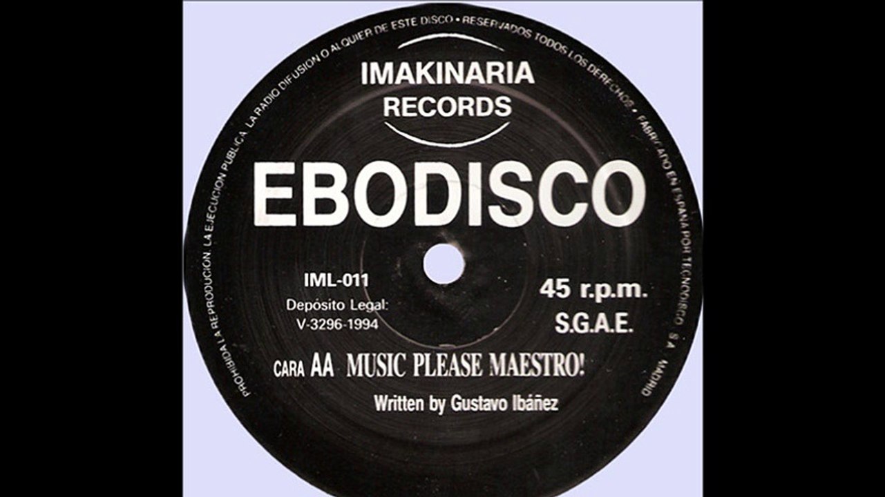 Ebodisco - Music Please Maestro ! (AA)