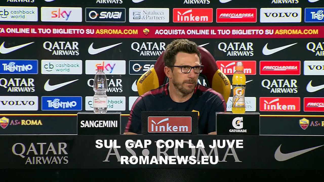 Di Francesco: "Mercato? La società deve capire quello che voglio"