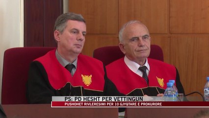 Dhanë dorëheqjen, ndërpritet Vettingu për disa prokurorë dhe gjykatës - News, Lajme - Vizion Plus