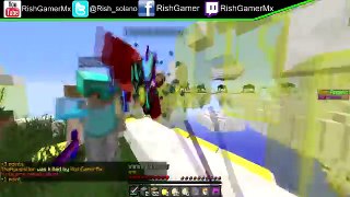 NOOB VS PRO EN SKYWARS MINECRAFT