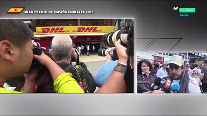 DECLARACIONES FERNANDO ALONSO CLASIFICACION GP ESPAÑA 2018