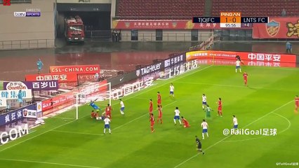 Graziano Pellè Last Minute Bicycle Kick Goal！Goalkeeper（Wang Dalei）Assist