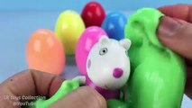 Clay Slime Surprise Eggs Frozen Elsa Peppa Pig My Little Pony Paw Patrol Minions Toys