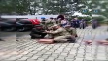 Sakarya'da 17 engelli genç temsili askerlik yaptı