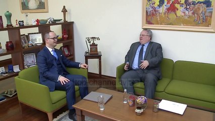 Kotzias, në Tiranë për detin  - Top Channel Albania - News - Lajme