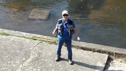 6 Mai 2018 pêche à la mouche dans le Sichon à Vichy en 2e catégorie