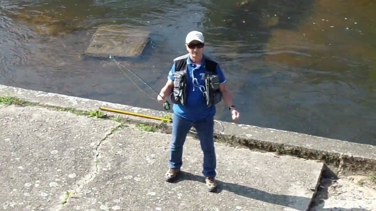 6 Mai 2018 pêche à la mouche dans le Sichon à Vichy en 2e catégorie