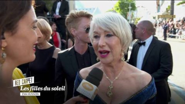 Je pense faire entendre ma voix artistiquement Helen Mirren- Cannes 2018