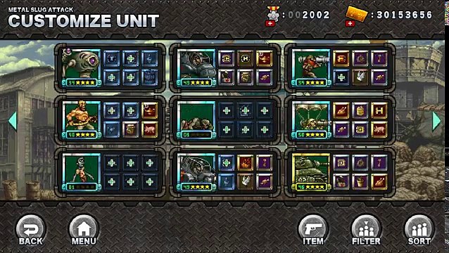 Metal Slug Attack - All 2.3 units update preview.