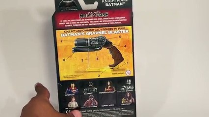 Unboxing Mattels Multiverse 6 Batman vs Superman: Dawn of Justice: Knightmare Batman