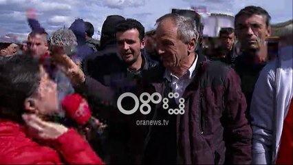 Ora News - Protestuesi në Rrugën e Kombit: Na kanë vënë litarin në fyt, të heqin traun