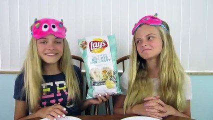 Lays Potato Chip Challenge ~ Jacy and Kacy