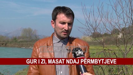 GUR I ZI, MASAT NDAJ PËRMBYTJEVE